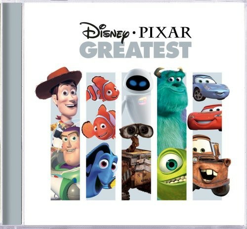 DISNEY : PIXAR GREATEST (CD) DISC + CVR ART - NO CASE - GOOD