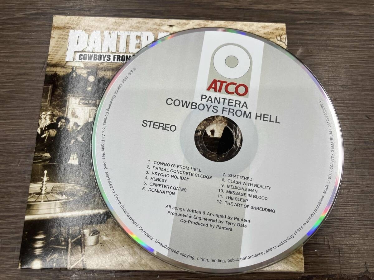 Pantera The Complete Studio Albums 1990-2000 5CD Box Set 2015 Rhino Records