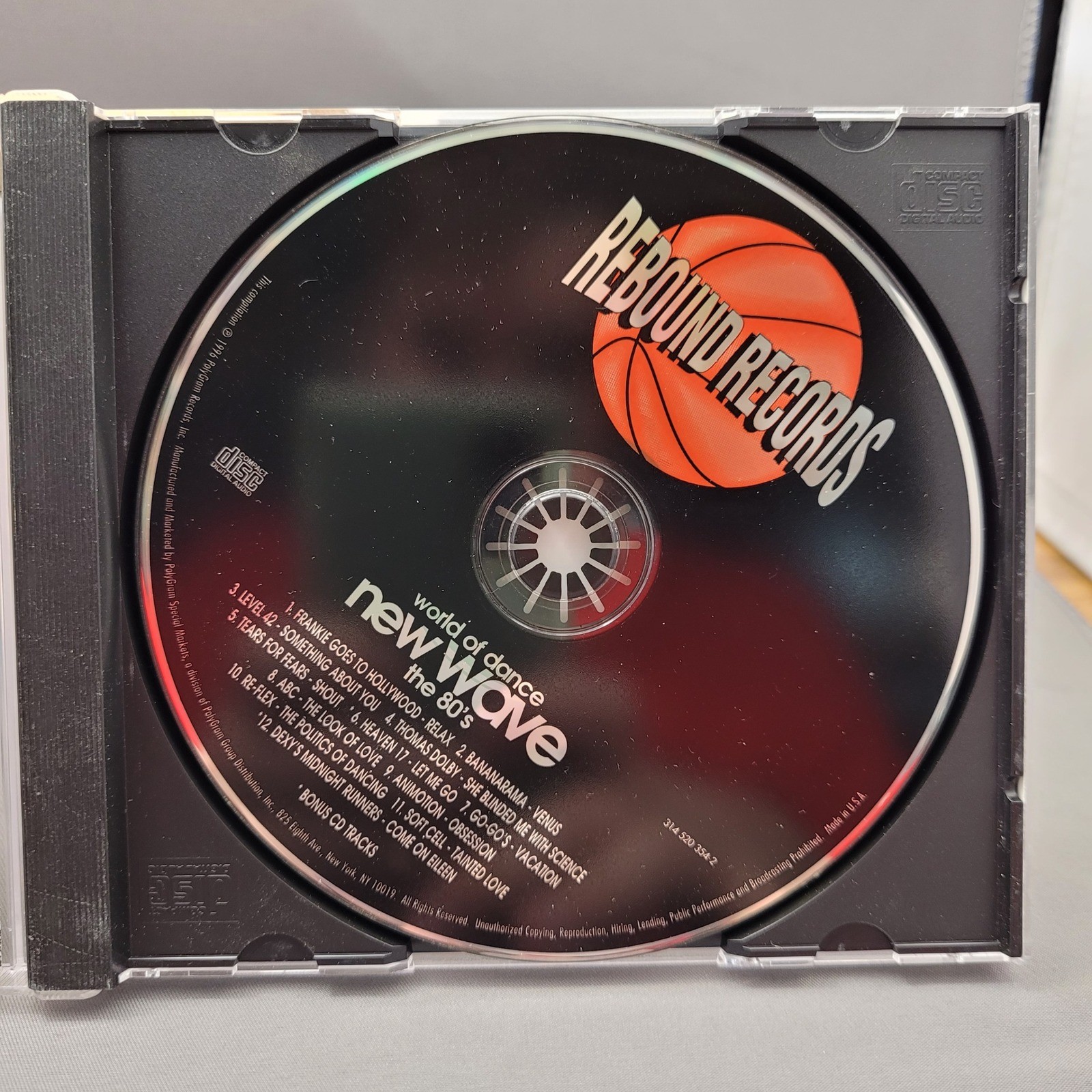 World of Dance New Wave the 80's by Various Artists (CD, 1996)