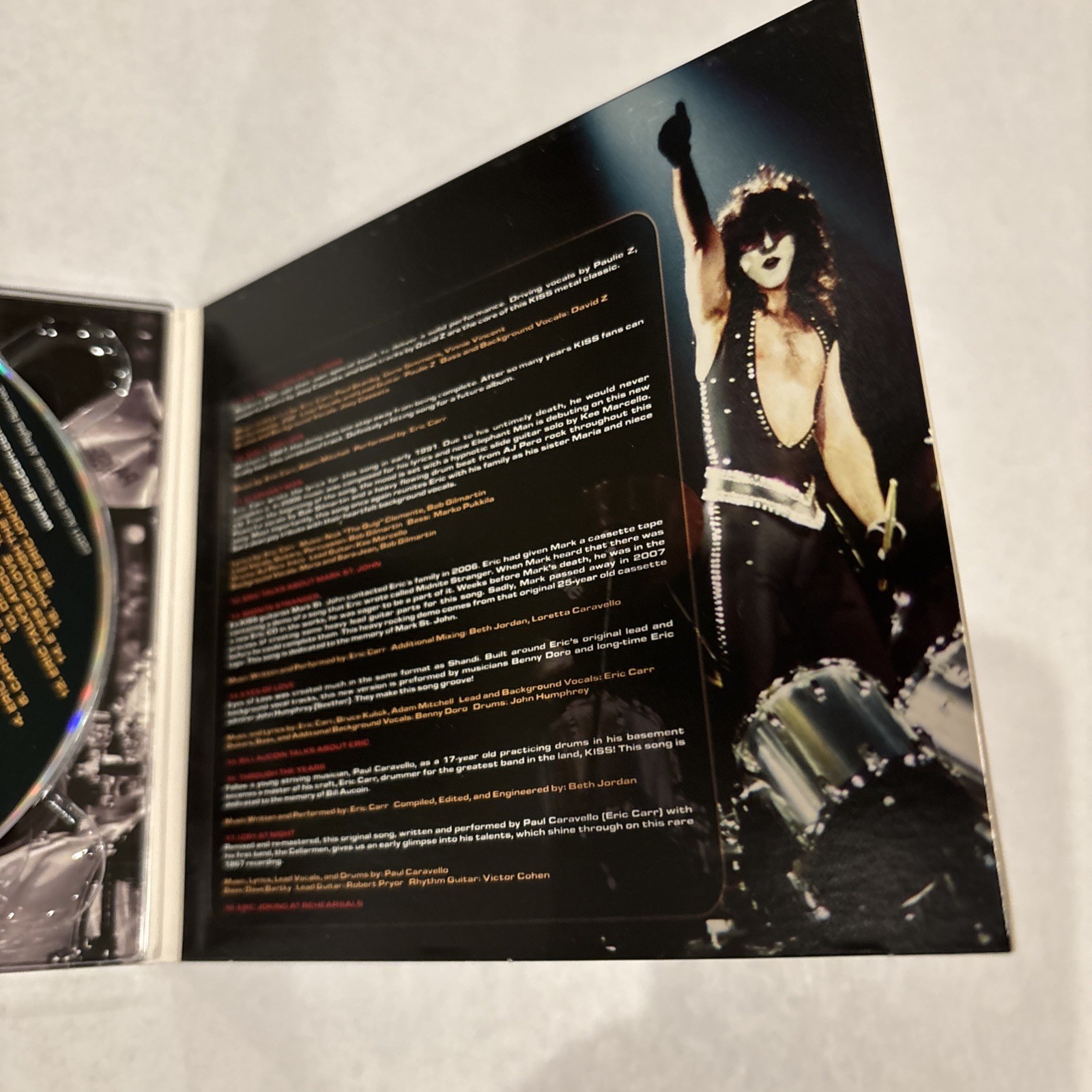 Eric Carr Unfinished Business CD 2011 - KISS OOP Bruce Kulick DIGI