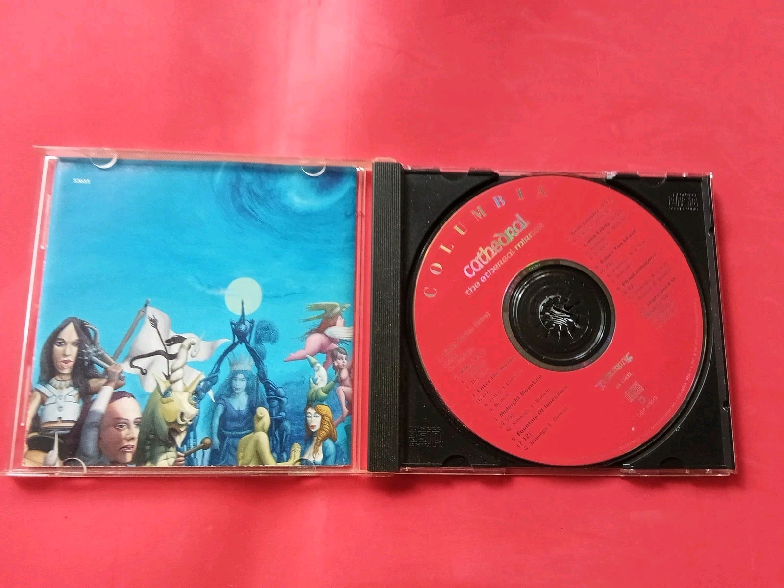 Cathedral Ethereal Mirror CD Columbia Earache USA Original Promo Cutout Used