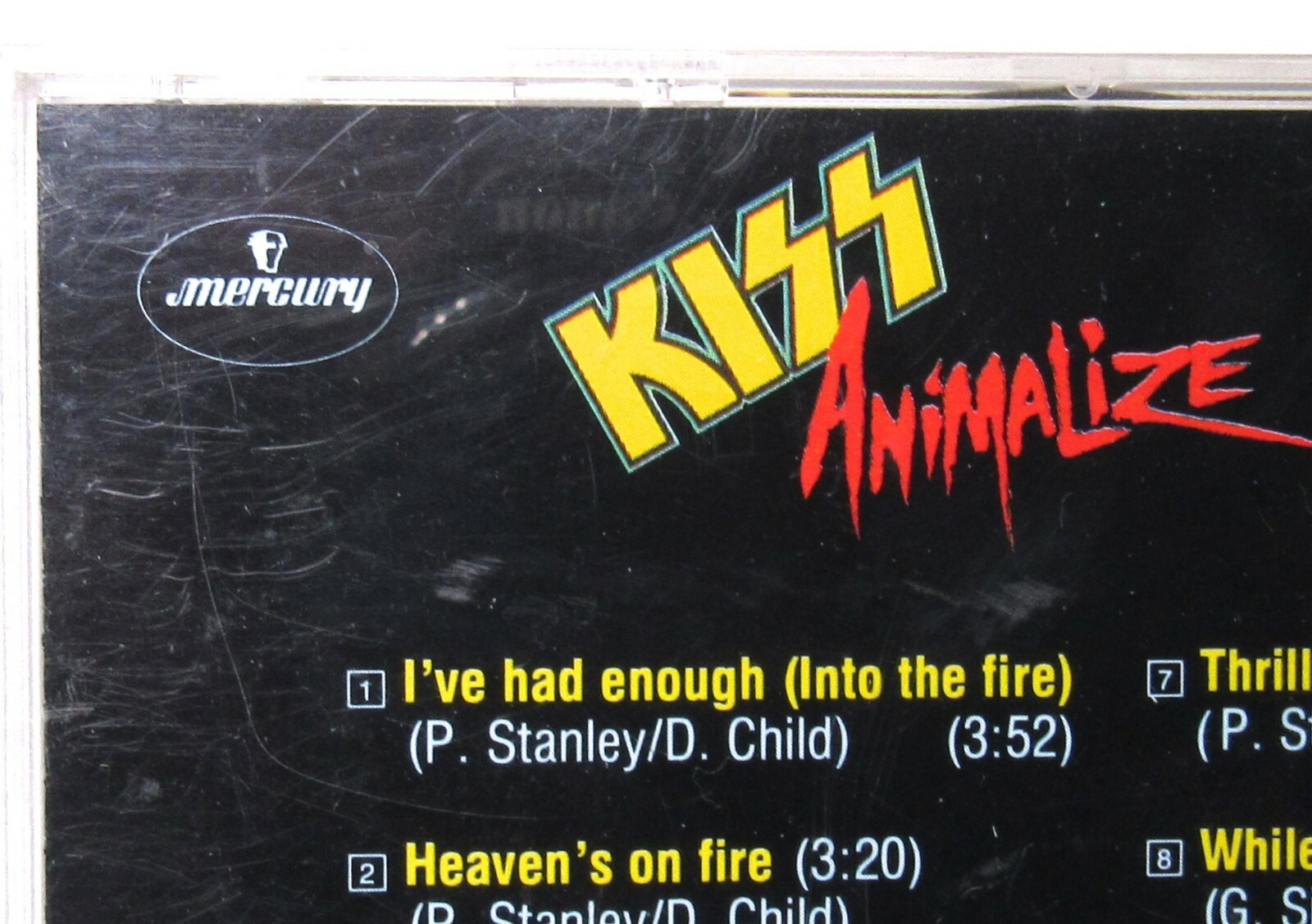 Kiss - ANIMALIZE (CD, Autographed Booklet By Bruce Kulick) Printed West Germany
