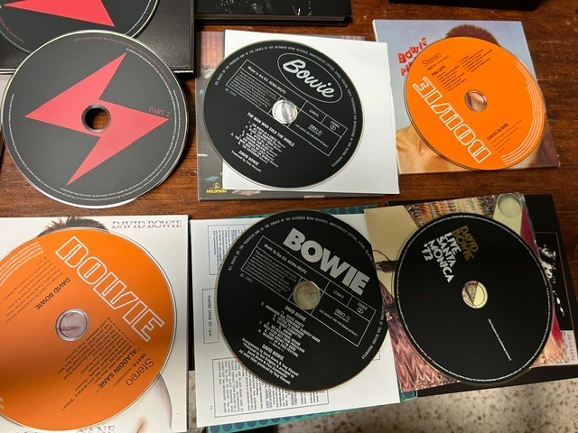 David Bowie Five Years 1969-1973 12CD Box Set Complete Parlophone VG IOB PLAY