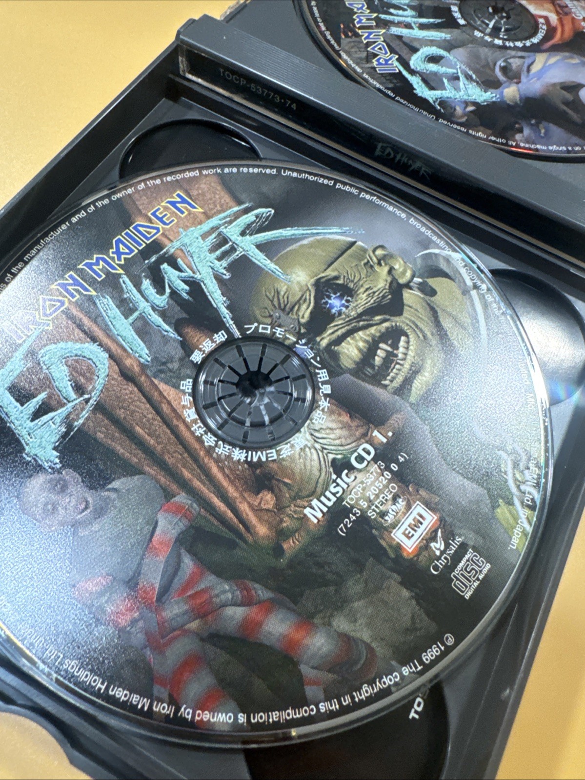 IRON MAIDEN / ed hunter /JAPAN LTD 2CD+CD ROM Japan
