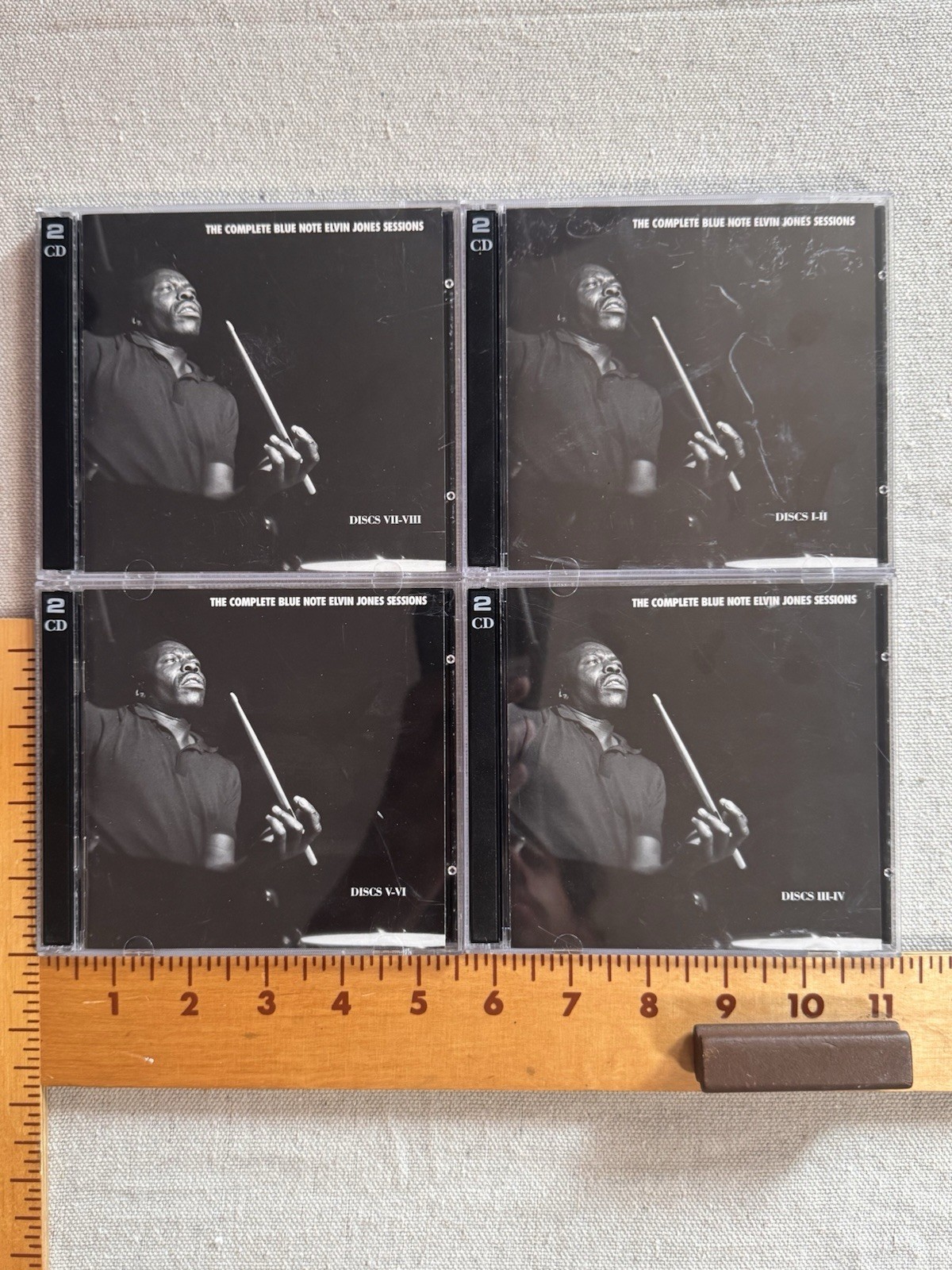 The Complete Blue Note ELVIN JONES Sessions (2000) Mosaic 8CDs