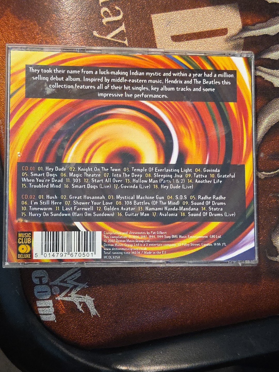 Kula Shaker - Tattva: The Best Of Deluxe 2CD Set Music Club 2007 MCDLX050