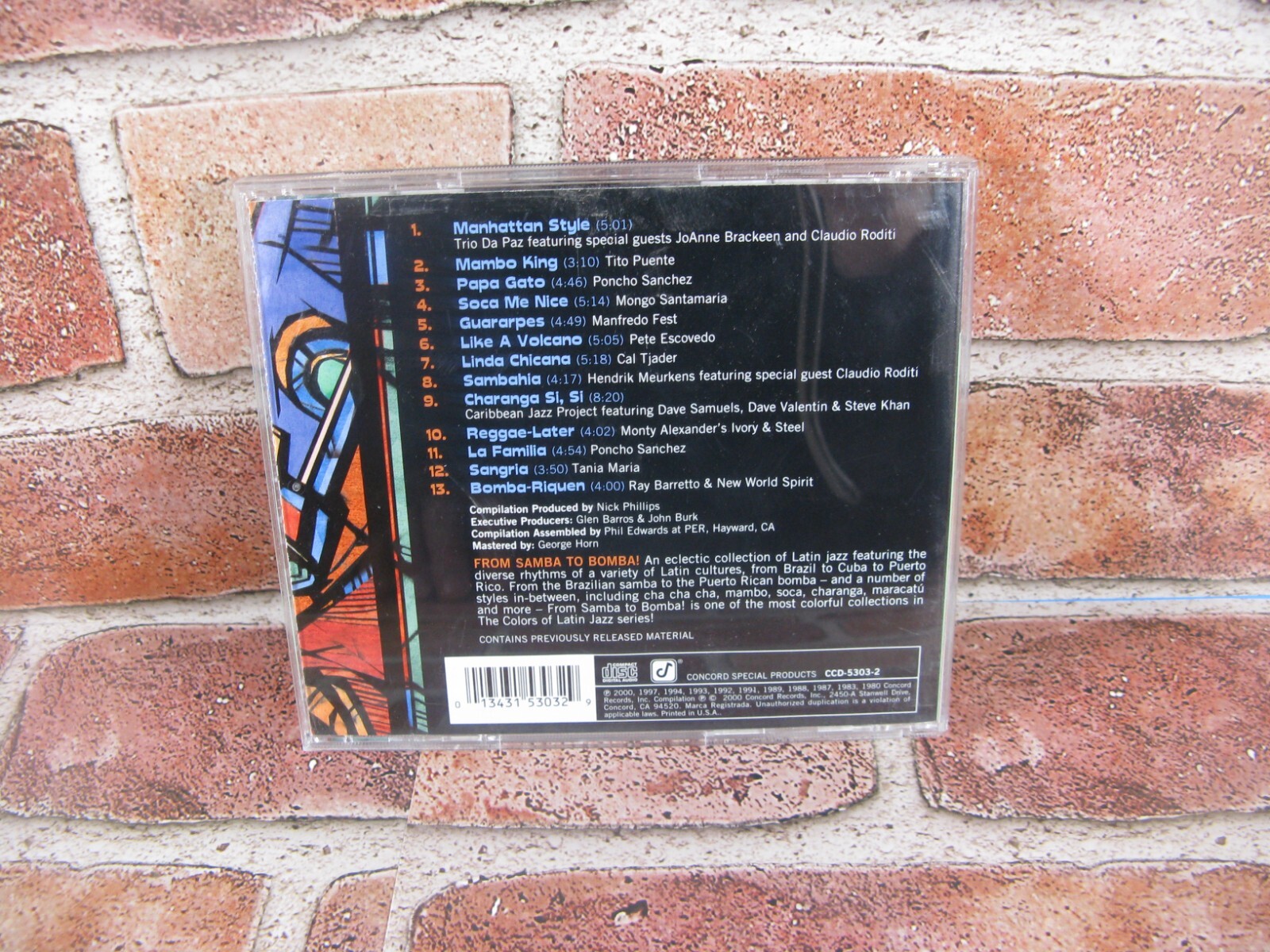 The Colors Of Latin Jazz: From Samba To Bomba! Audio CD