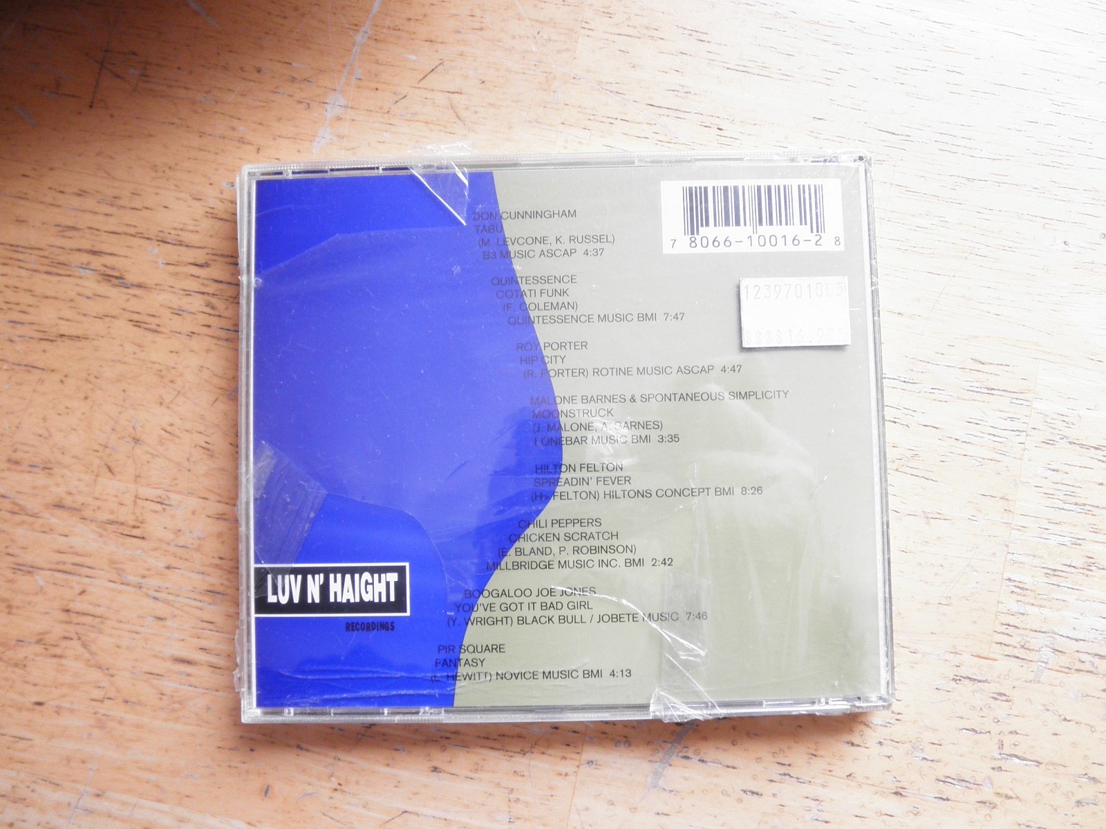 Hip City Luv N' Haight CD Brand New Sealed