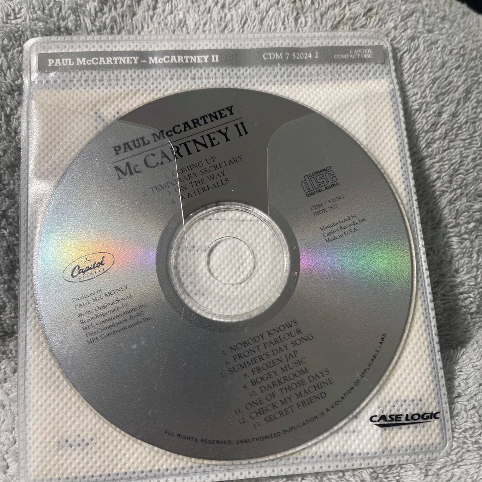 McCartney II [Remastered] CD Paul McCartney Collection