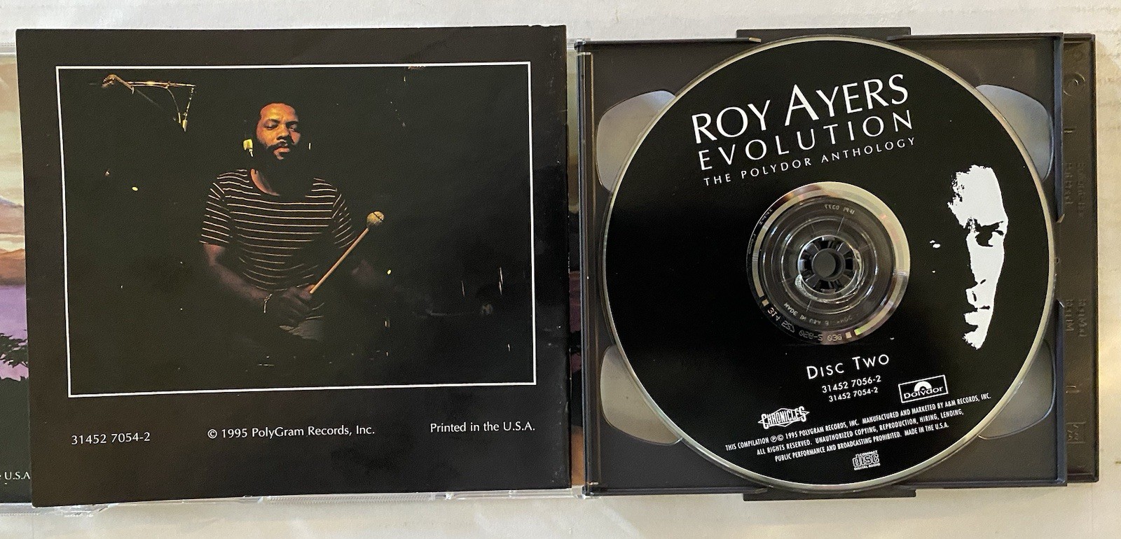Roy Ayers-Evolution (The Polydor Anthology) - (2CD Box Set, VG+, 1995, Rare)