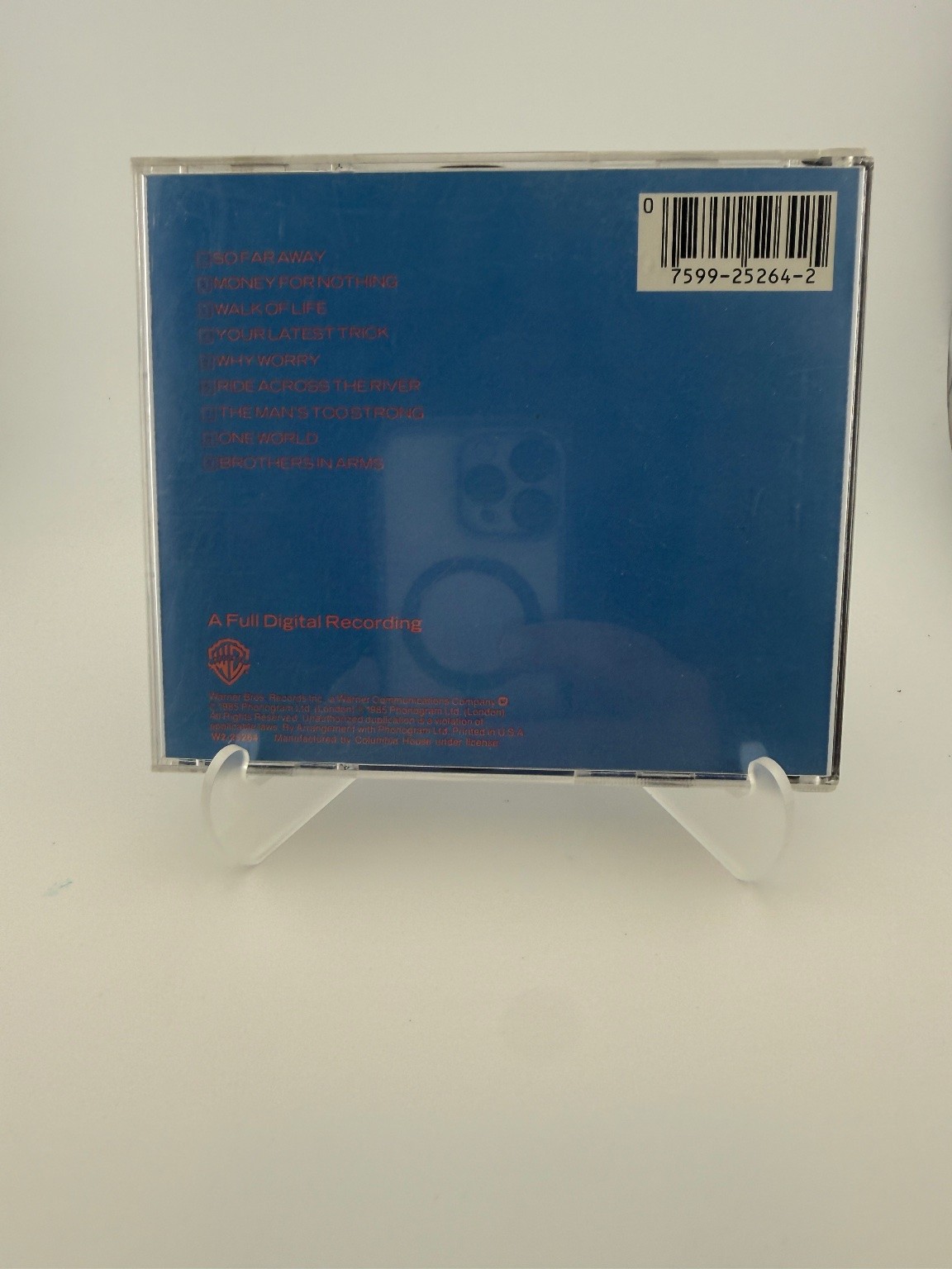Dire Straits – Brothers In Arms CD 1985 Warner Bros. Rock Classic Full Digital