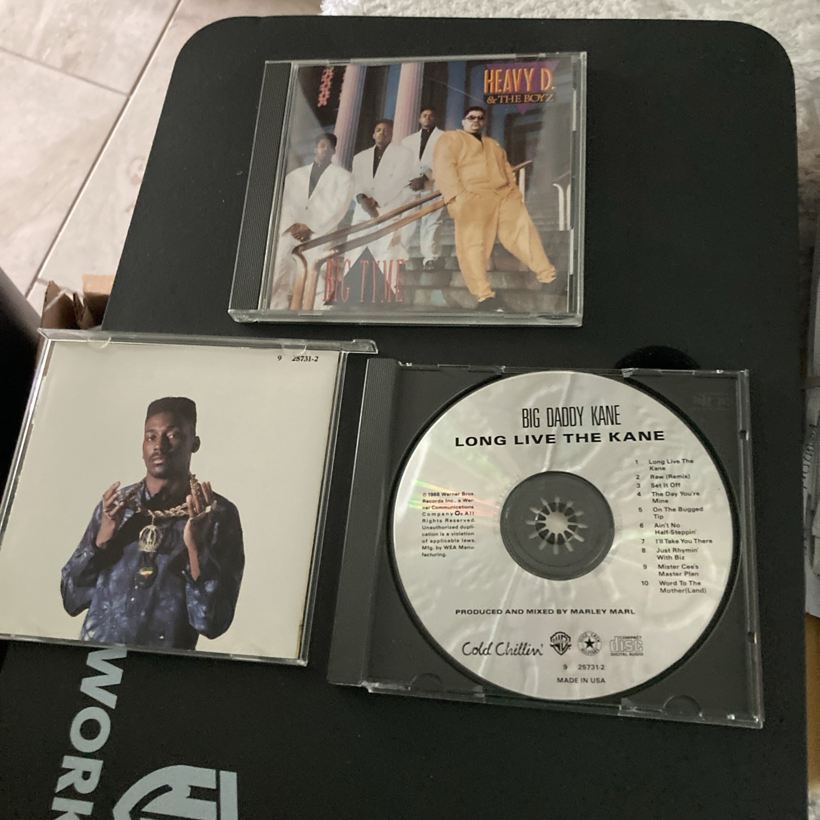 TWO Old School Rap CD’s Big Daddy Kane + Heavy D And The Boys