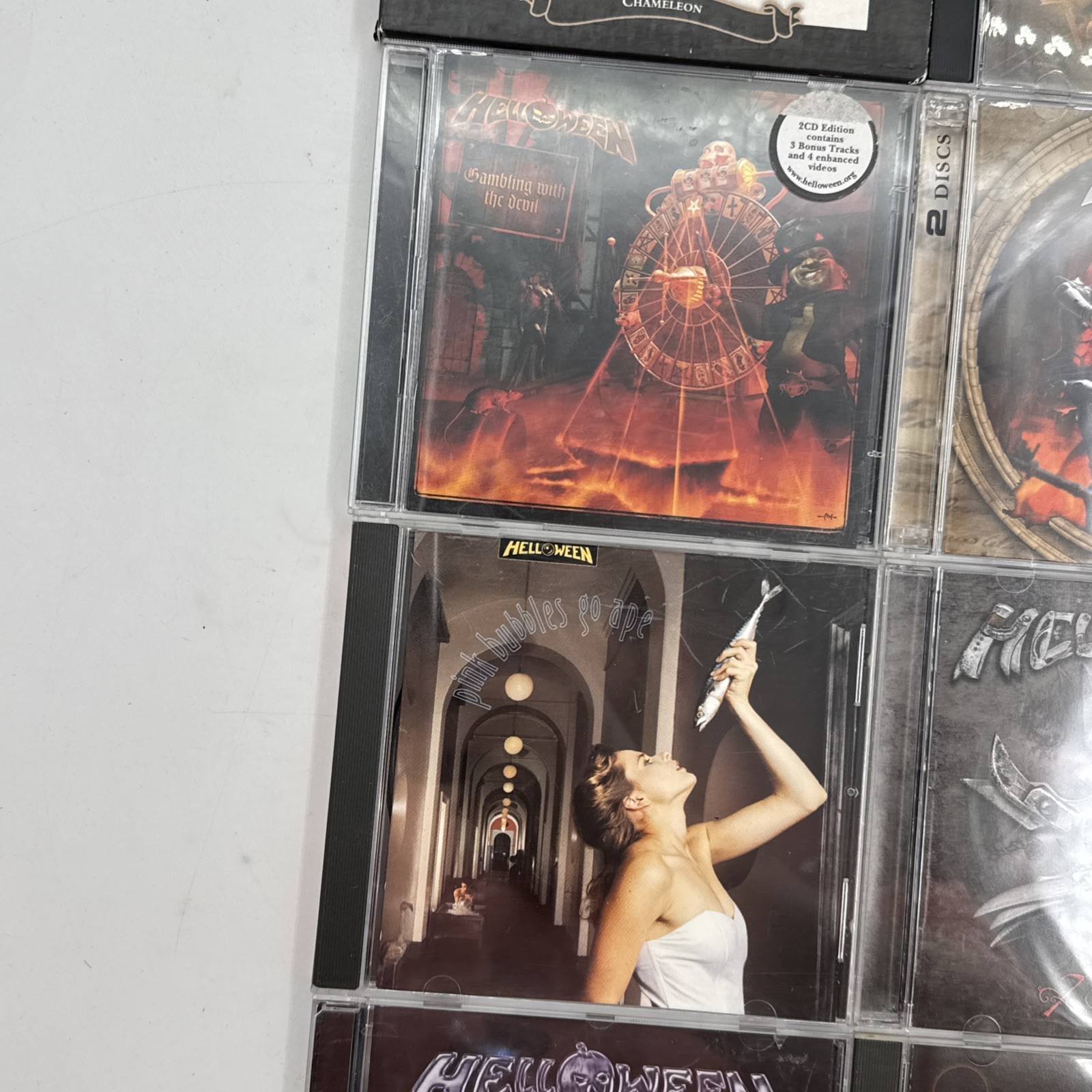 12 CD Lot Helloween Oath Rings Jukebox Keeper Keys Jericho Hell Rabbit Chameleon