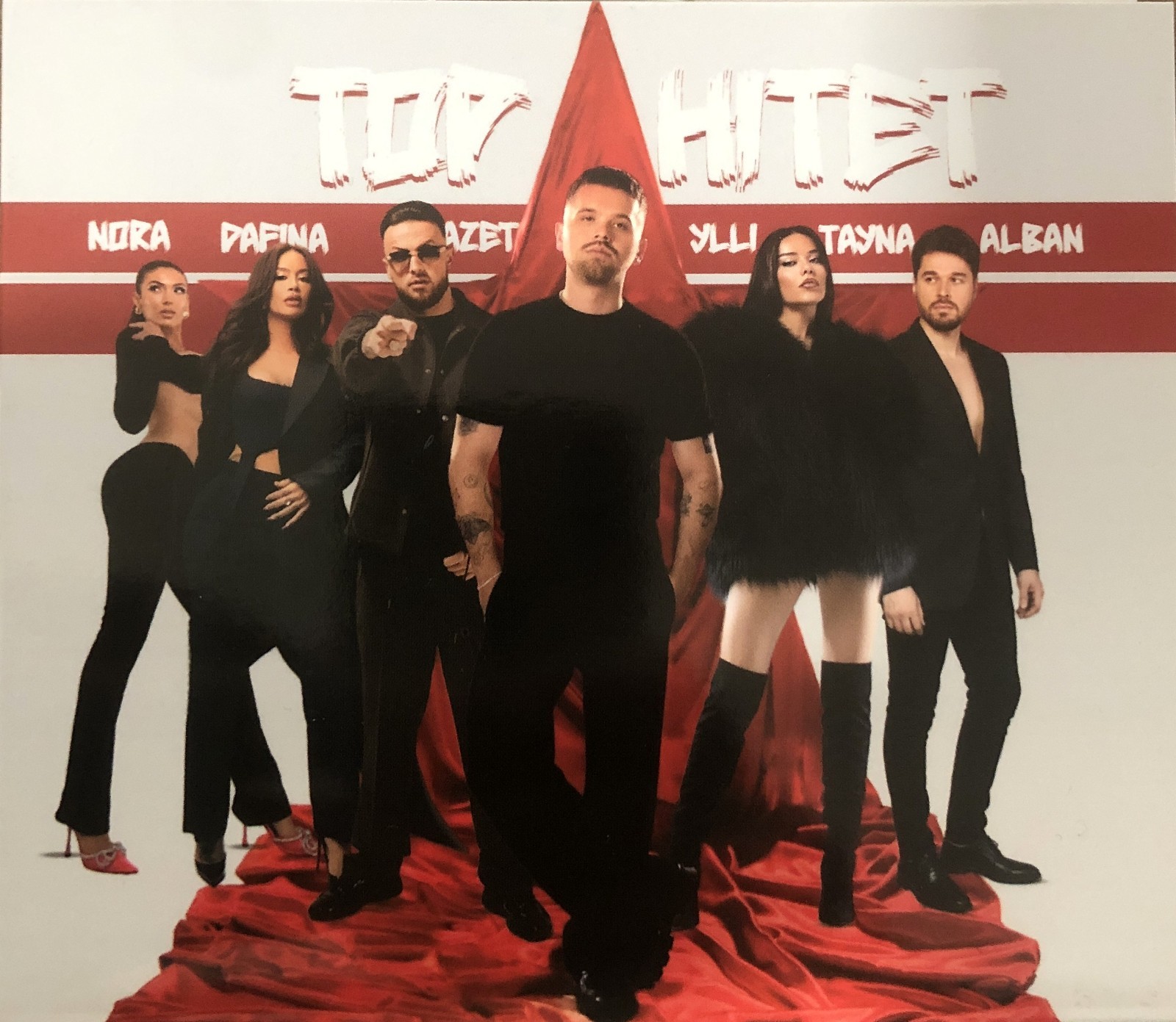 Mix – Top Hits - Soni Malaj Alban Skenderaj Nora . CD with Albania Kosovo Music