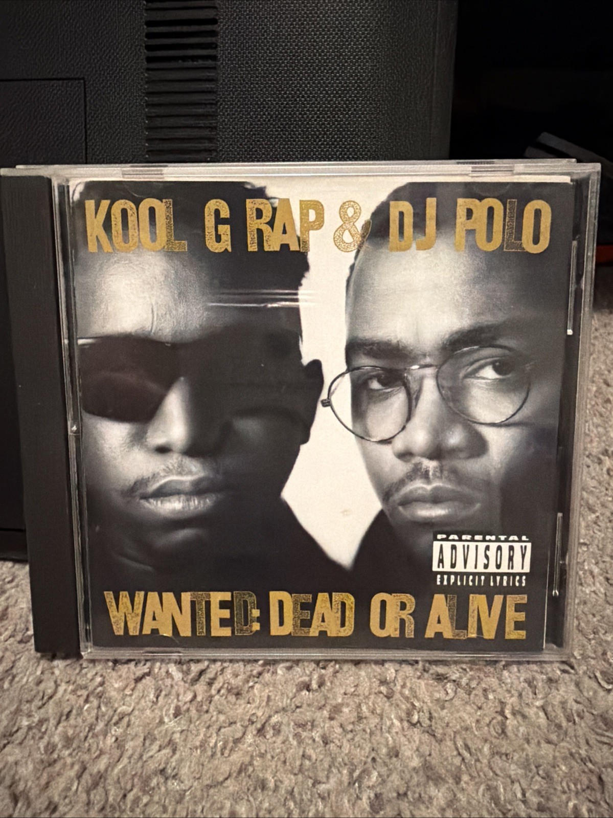 Kool G Rap & DJ Polo Wanted Dead or Alive CD 1990 Cold Chillin 9 26165-2 Hip Hop