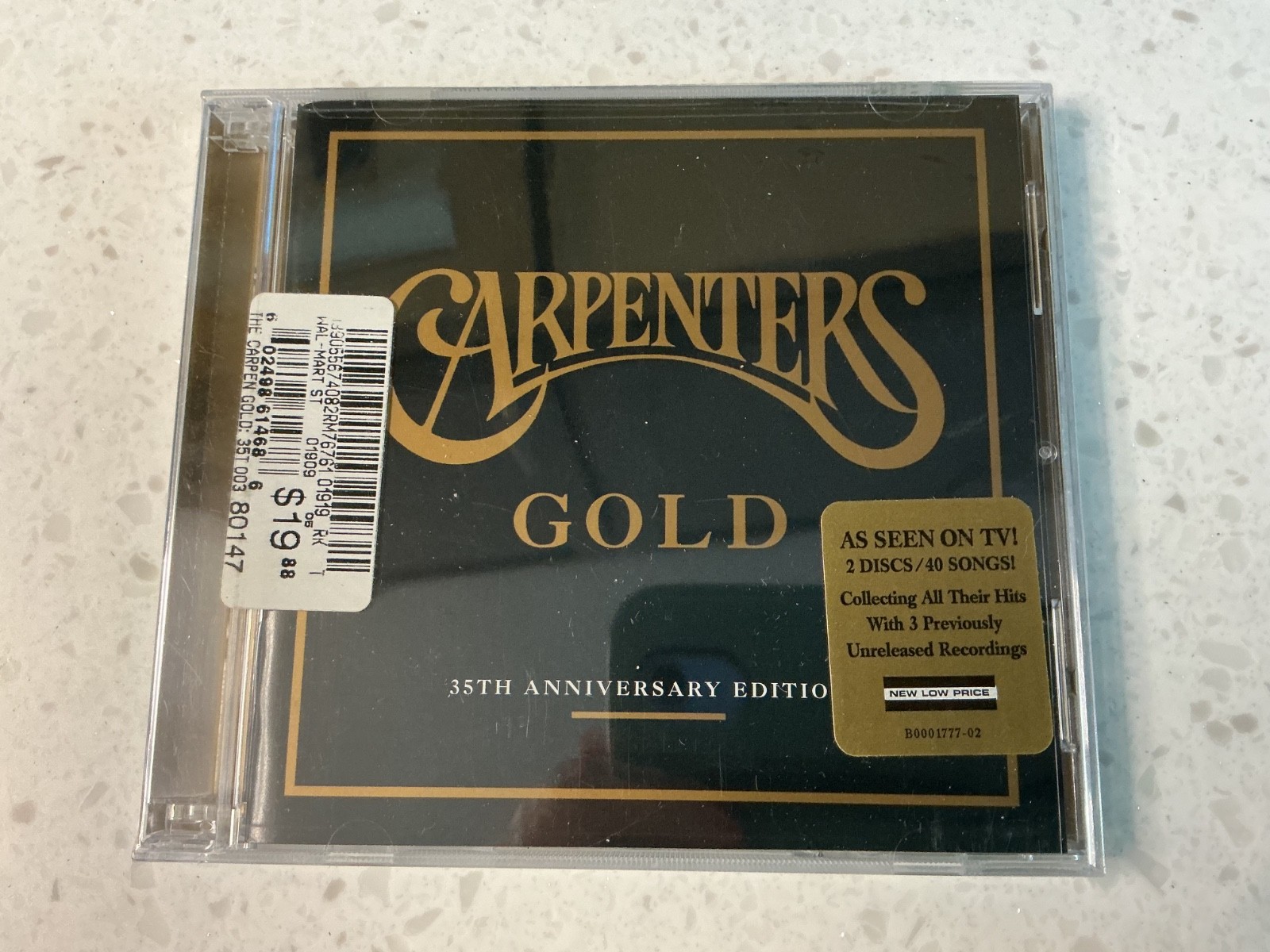 CARPENTERS - Gold - 35th Anniversary Edition - 2 Disc Set CD Brand New