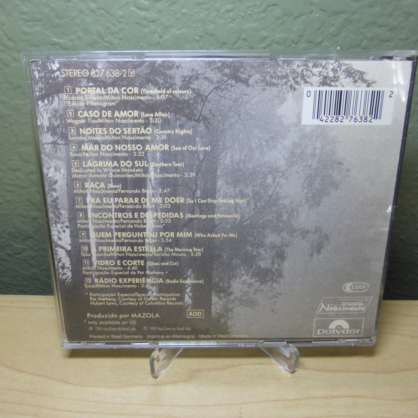 Encontros e Despedidas by Milton Nascimento CD West Germany Polydor