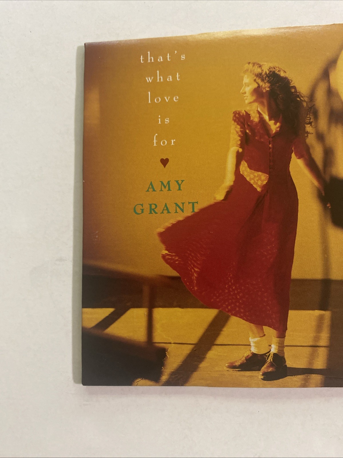 Amy Grant - That's What Love Is For - Used Like New Promo CD Single -US 1991 A&M