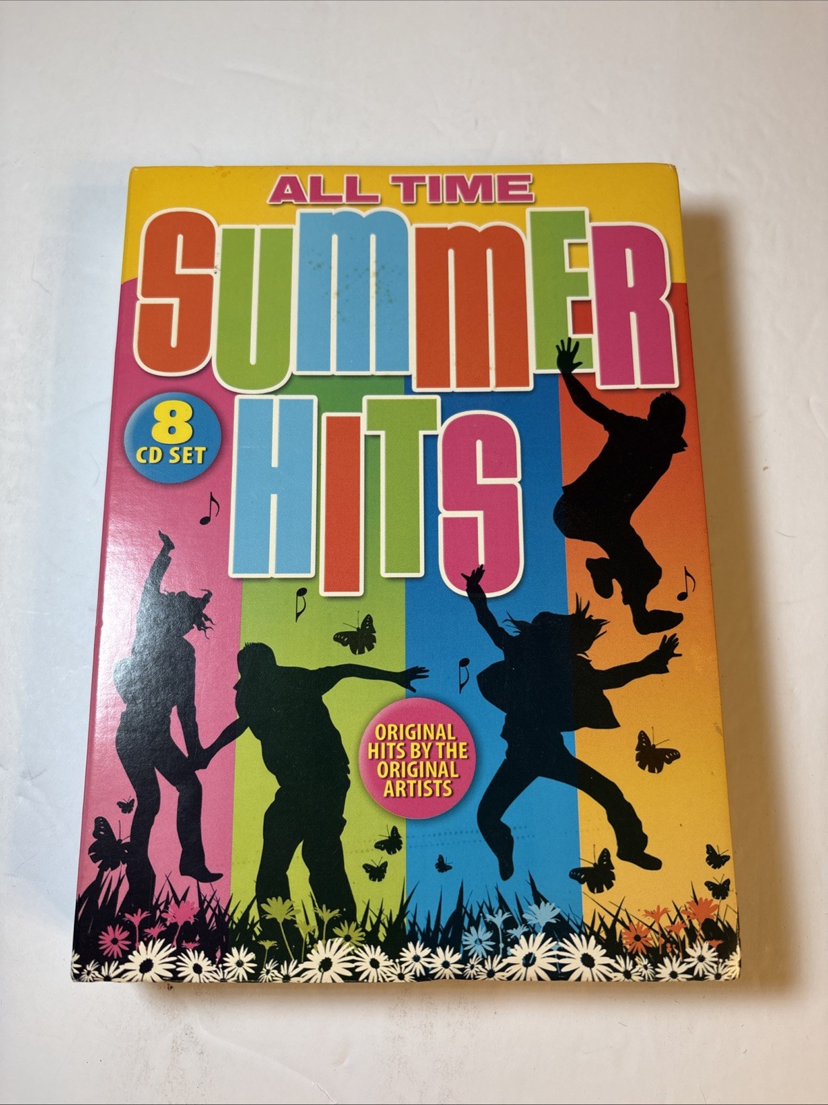 All Time Summer Hits 8 CD Box Set Near Mint Beach Boys Beach Party Oldies