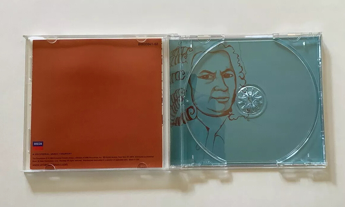 Bach "Greatest Hits" Audio Music CD 2003 Universal Classics Group