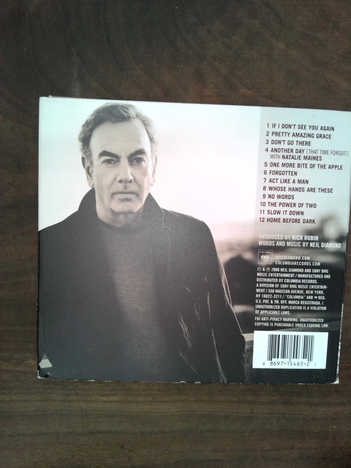 Neil Diamond – Home Before Dark CD 2008 Pop Rock Columbia