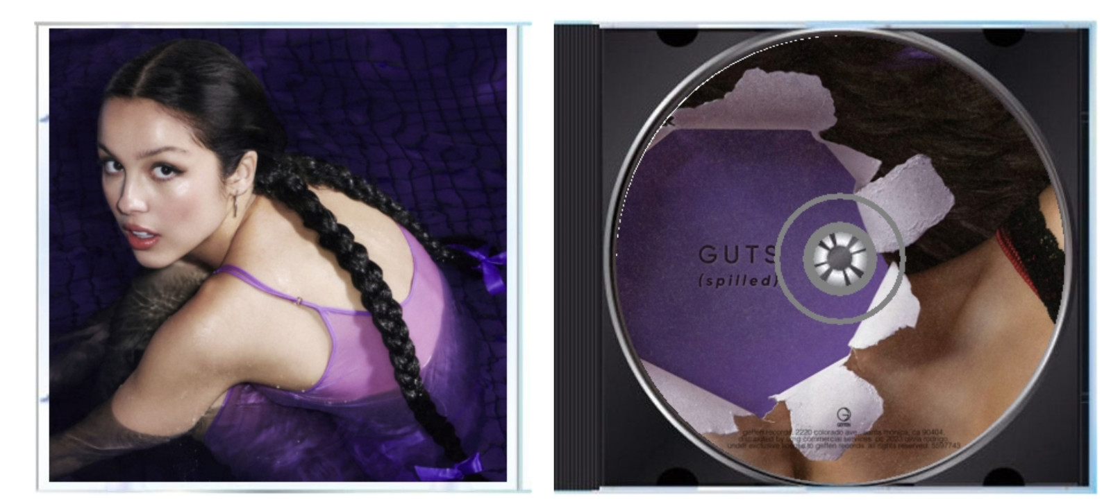 Olivia Rodrigo GUTS (Spilled) Deluxe CD Jewel Case