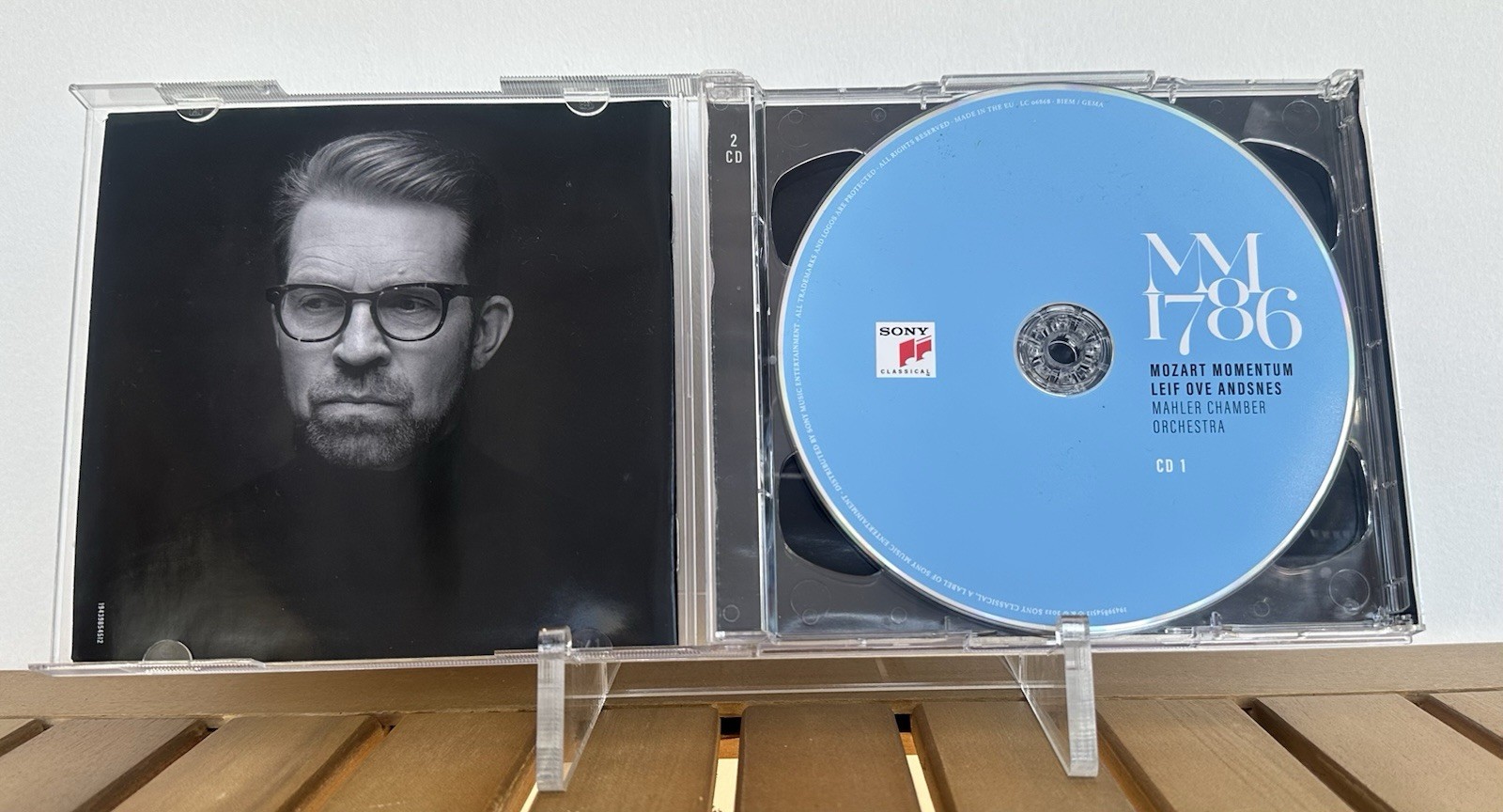Leif Ove Andsnes - Mozart Momentum MM 1786 2 x CD 2022 Sony Classical - NM