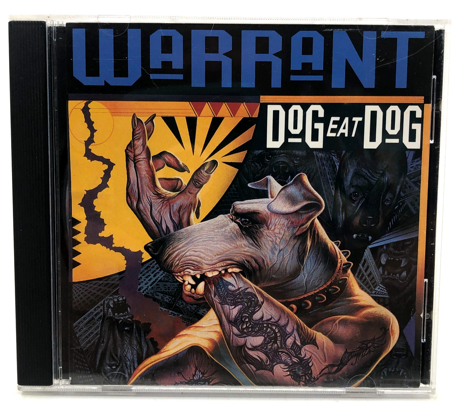 WARRANT – Dog Eat Dog CD 1992 Hard Rock Glam Metal Columbia CK 52584 Disc M*