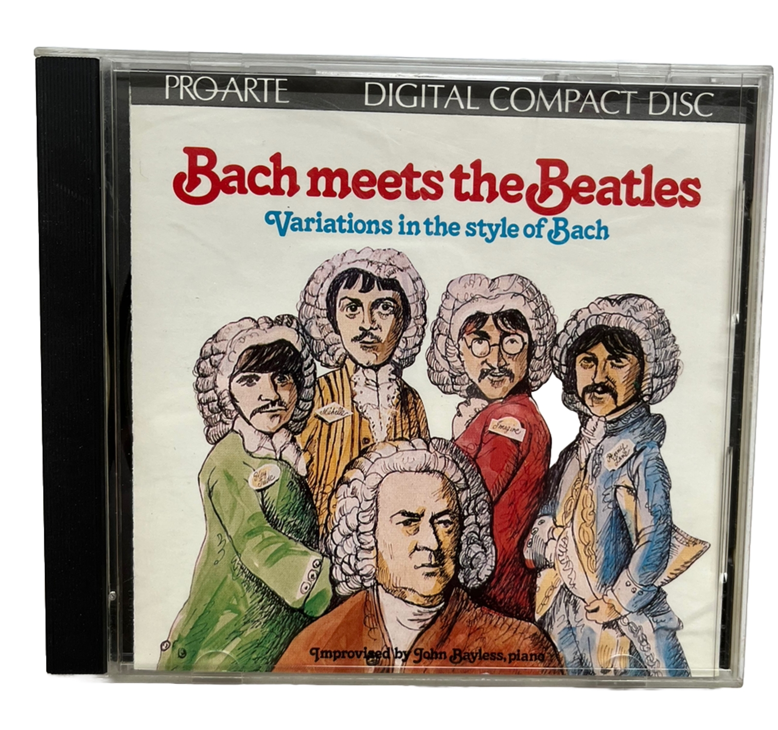 Bach Meets the Beatles CD 1984 John Bayless Tested