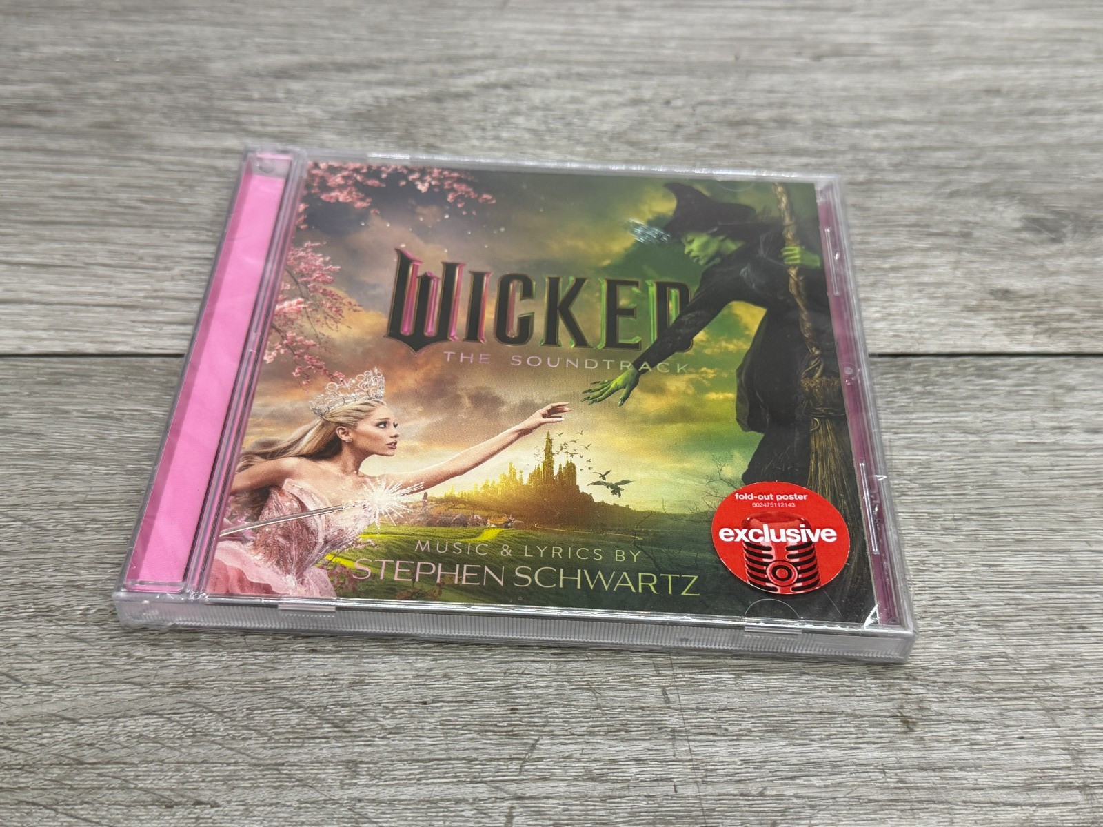 Wicked The Soundtrack CD 2024 Ariana Grande (Jewel Case Cracked See Photos)