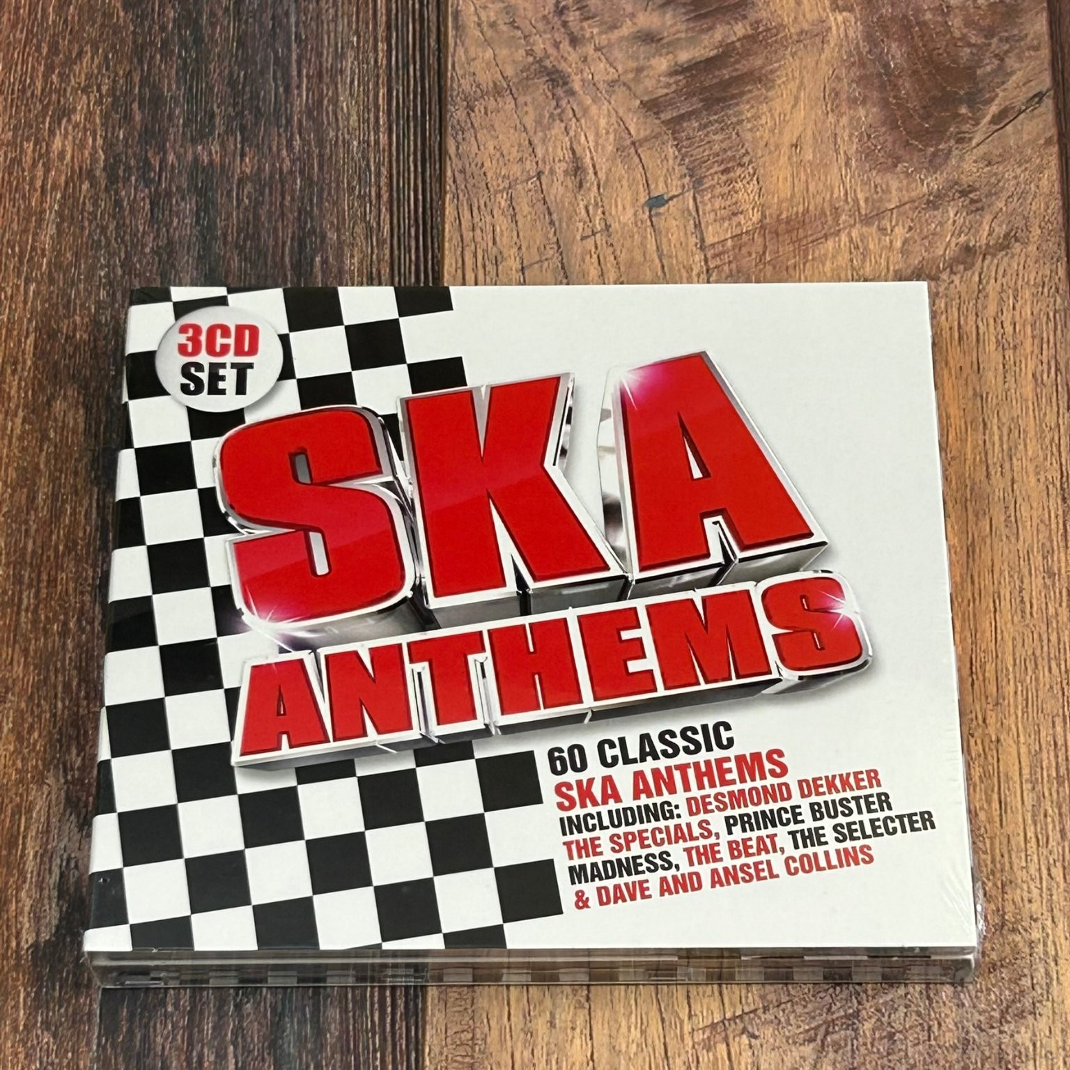 SKA ANTHEMS CD 3-disc SET 2017 Ska Reggae Compilation Madness Bad Manners Sealed