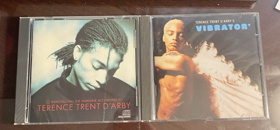 Terence Trent D'arby 2 cd lot (Introducing the Hardline & Vibrator)