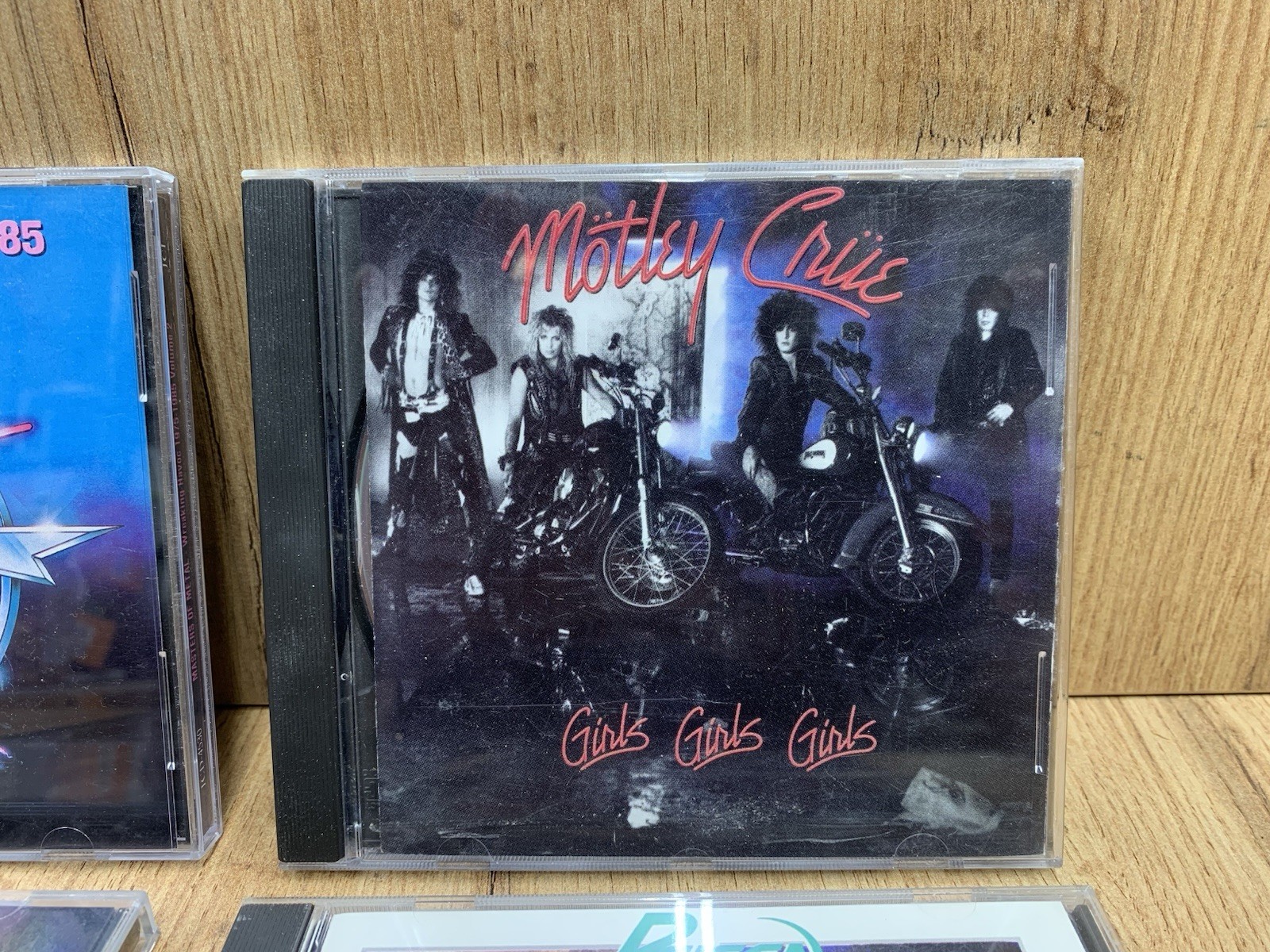 Rock CD Lot Motley Crue Poison Police Bruce Springsteen Masters of Metal 6