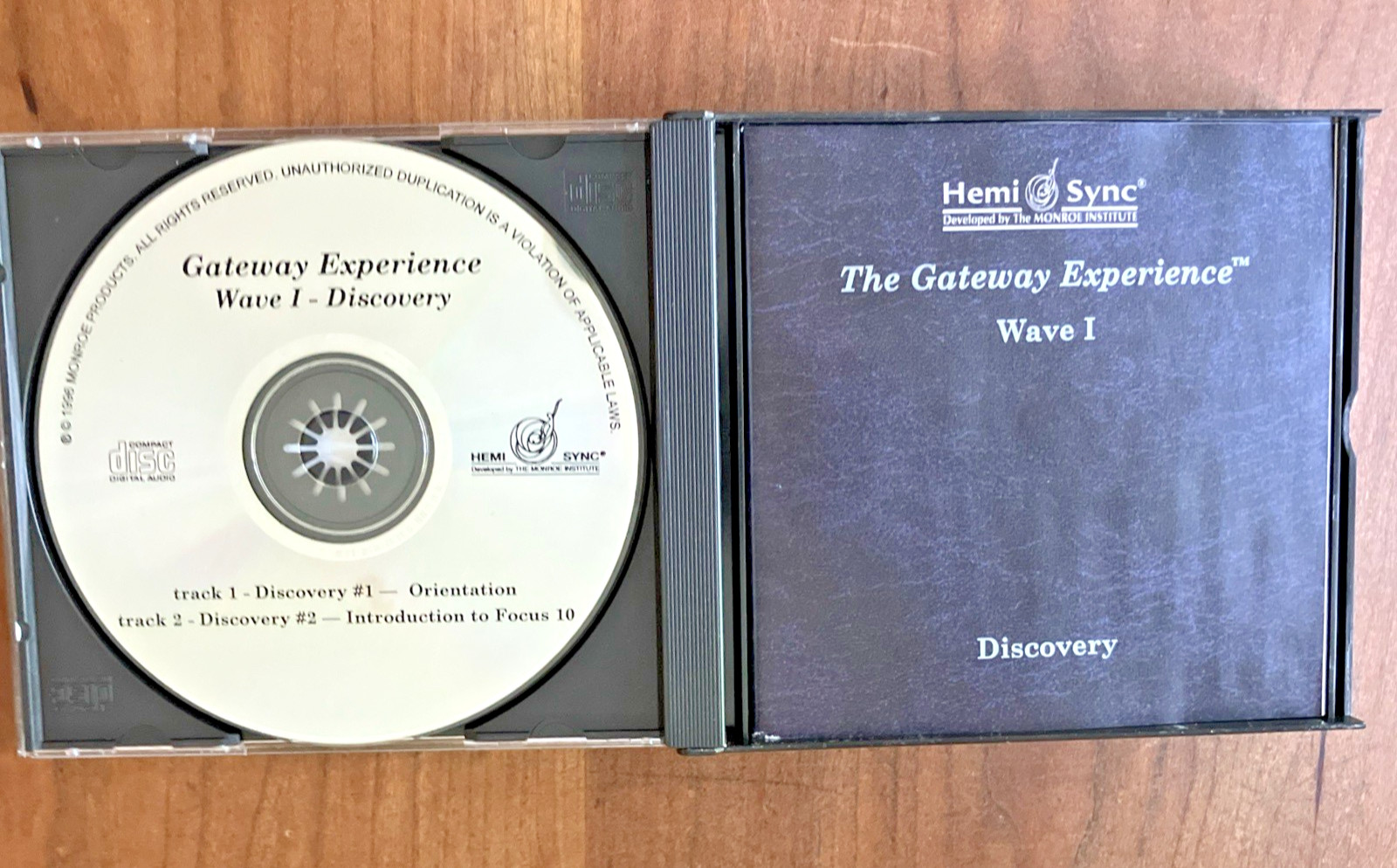 Gateway Experience Wave I Discovery Hemi-Sync Monroe Institute 3 CD Set