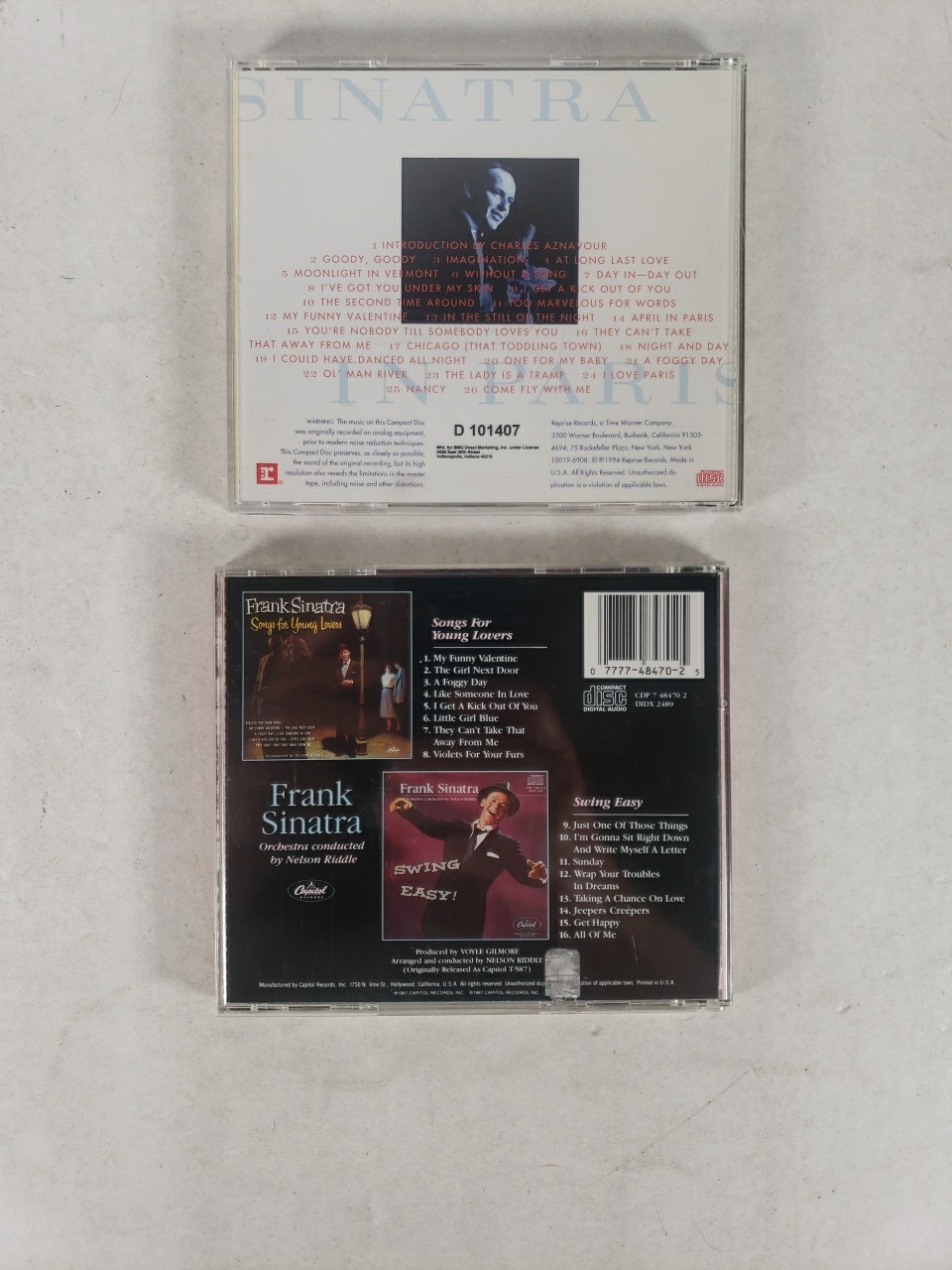 Frank Sinatra (16 CD Lot) Vegas Shows, Bing Crosby, Tommy Dorsey