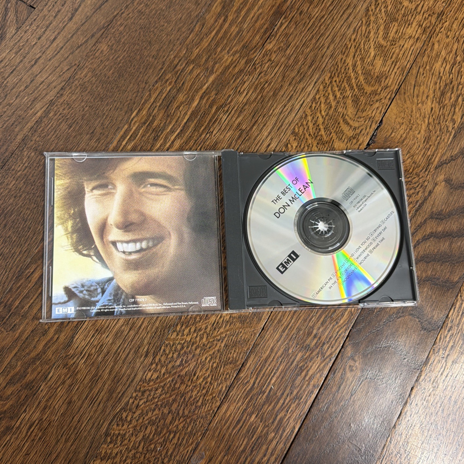 The Best of Don McLean Music CD-Free Shipping after Purchase of 1st CD