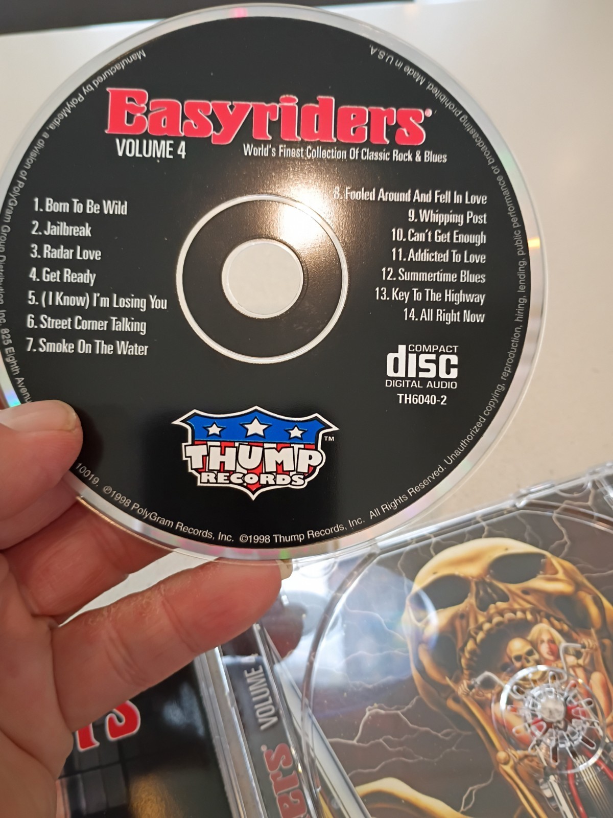 Easyriders, Vol. 4 by Various Artists (CD, Apr-1998, Thump Records)