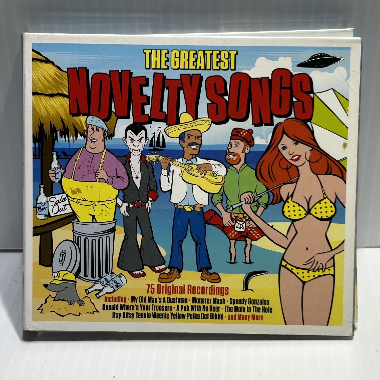 Various Artists – The Greatest Novelty Songs 2015 3CD Pop Comedy ONE DAY