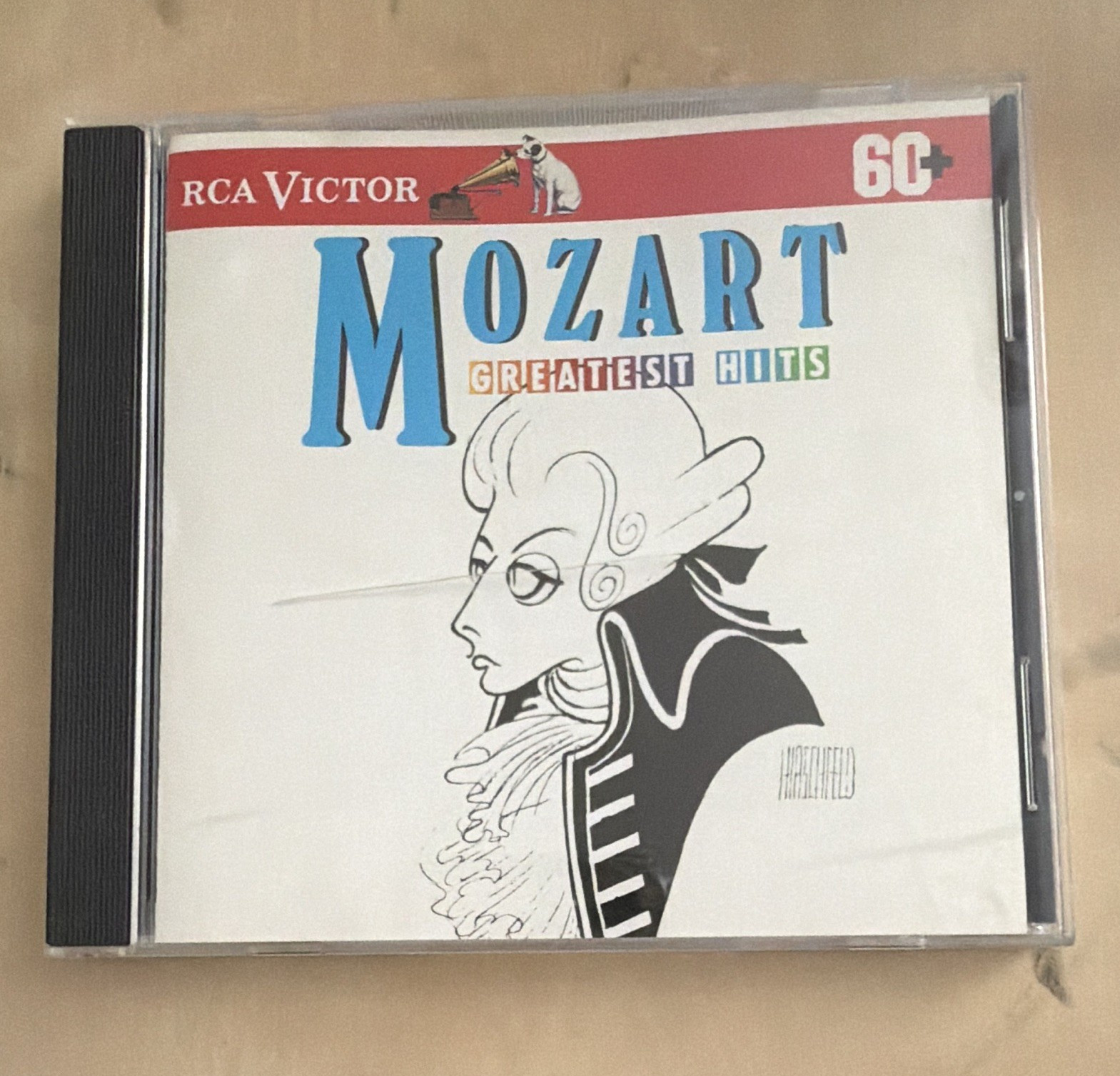 RCA Victor Mozart Greatest Hits CD Album 1991 60829-2-RG Jewel Case Classical