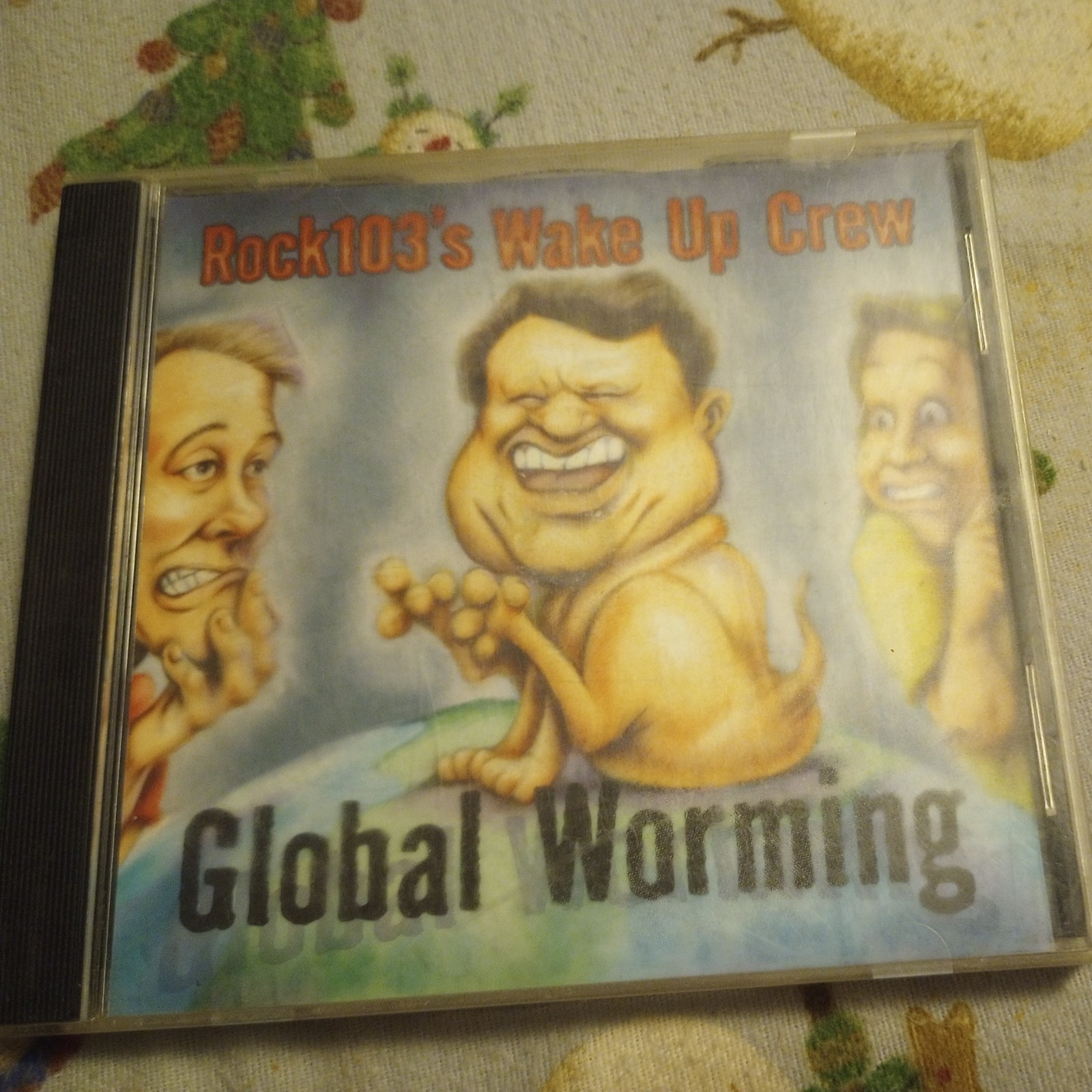 Rock105's Wake Up Crew" and the title "Global Warming. Memphis
