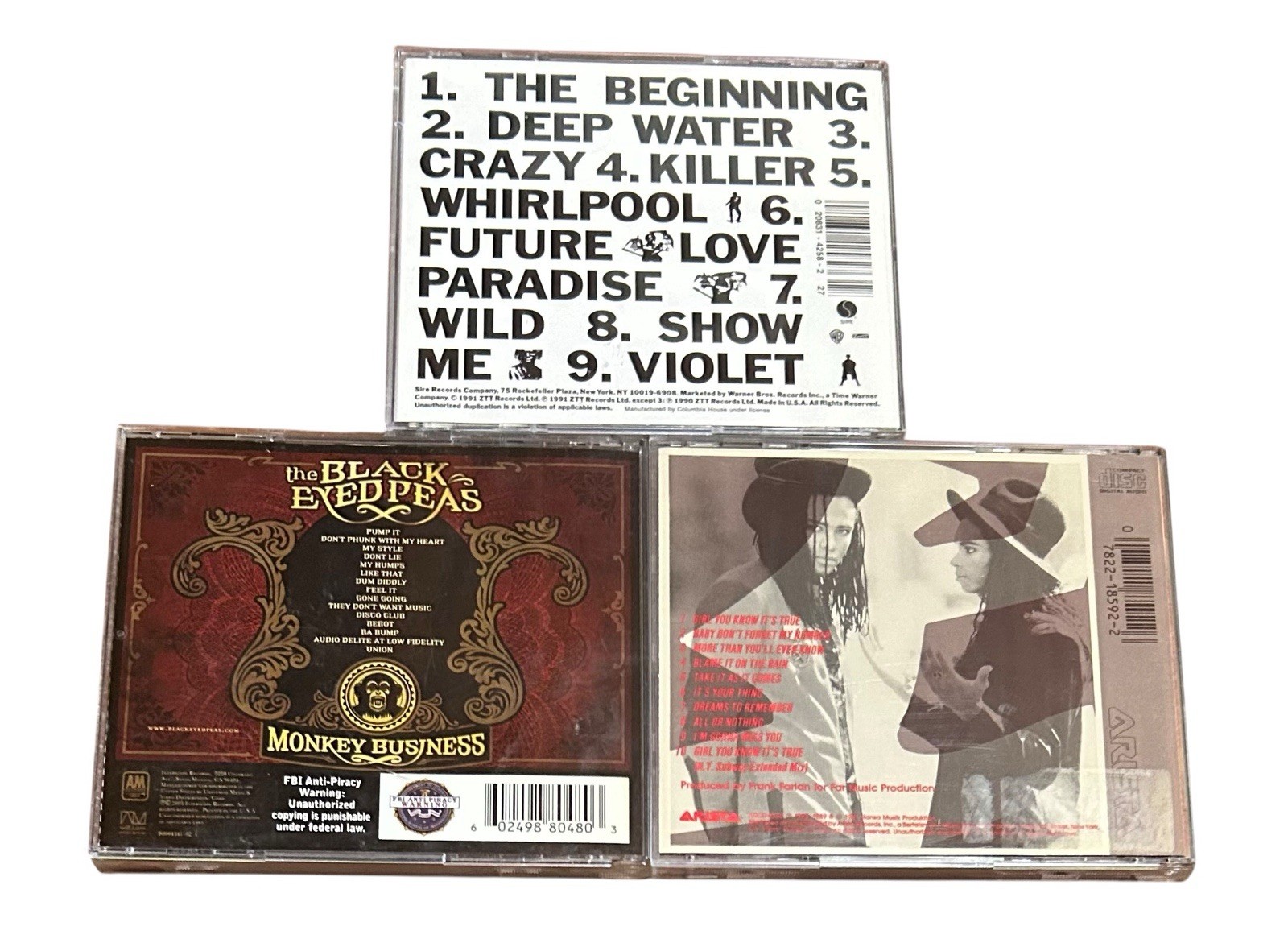 Vintage 90's 2000's R&B CD Lot Of 12 Michael Jackson Nora Jones Black Eyed Peas