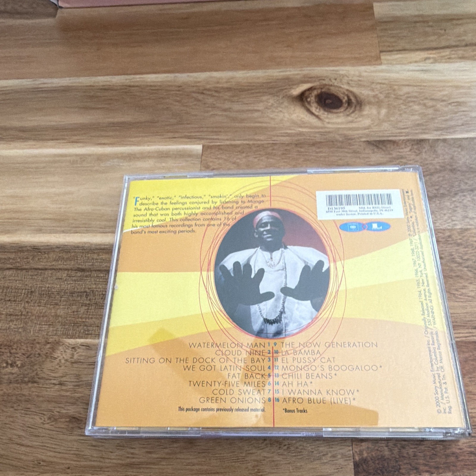 Mongo Santamaria Greatest Hits CD Album 1996 Blue Note Latin Jazz CK 9320