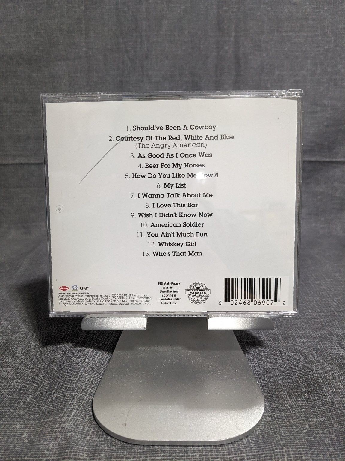 Toby Keith - 13 Number Ones CD 2004 Country Mercury Label