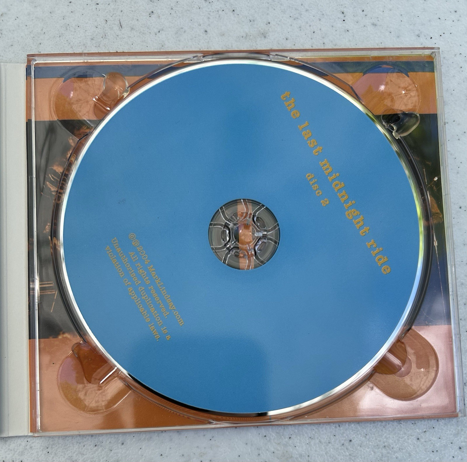 Mark Lindsay The Last Midnight Ride SIGNED AUTOGRAPHED 2 CD Live Portland 2003