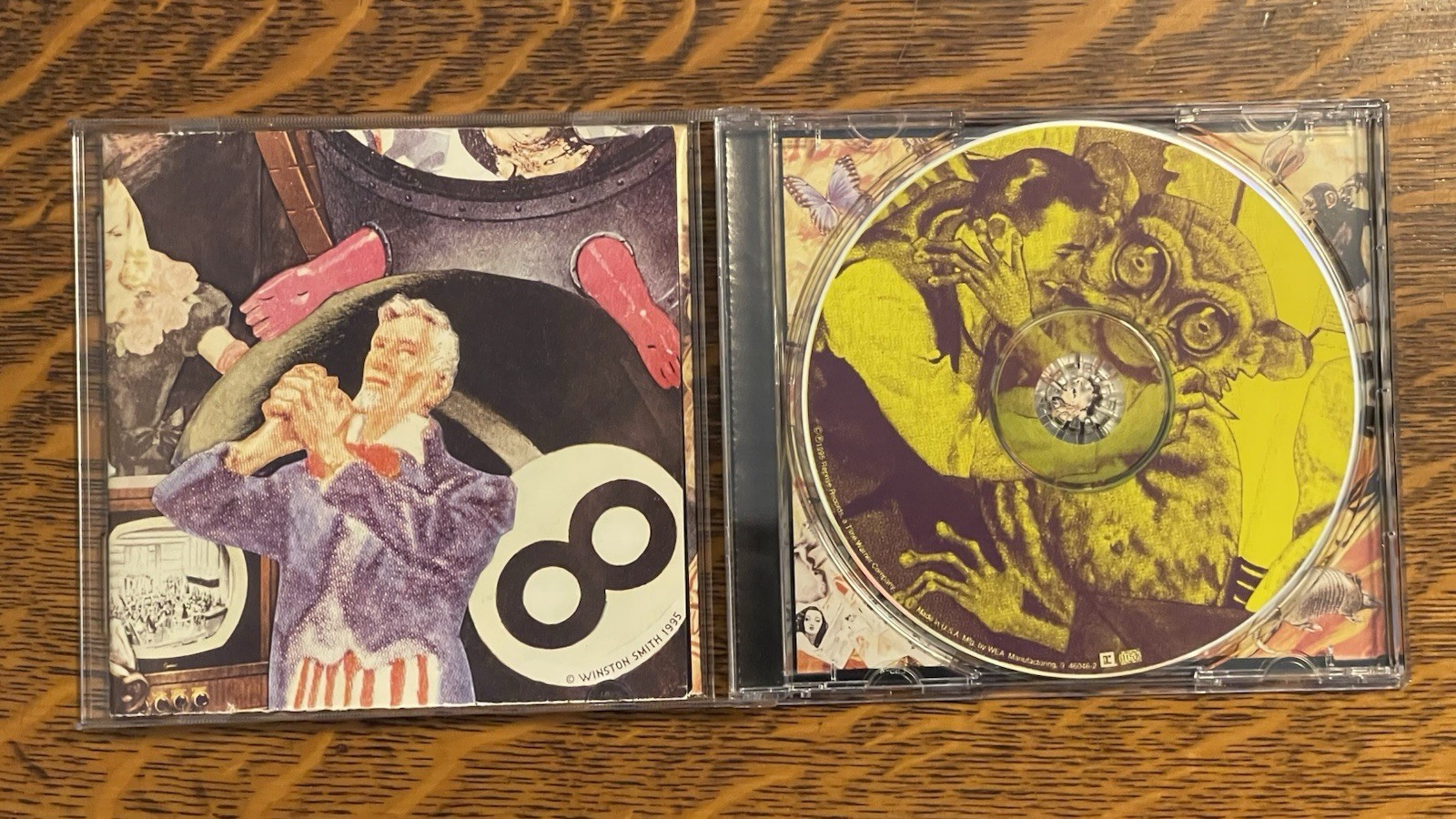CD WITH FOLD OUT POSTER~ GREEN DAY~ 1995~ INSOMNIA