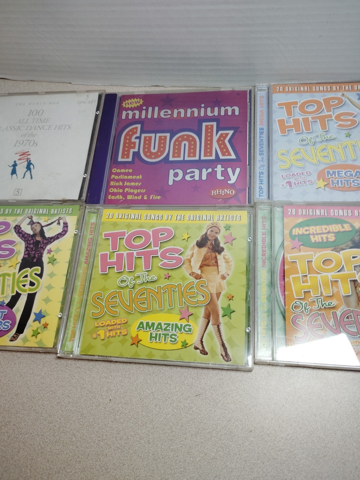 6 CD Random Lot- Greatest Hits Of The 70s Top Hits And More!