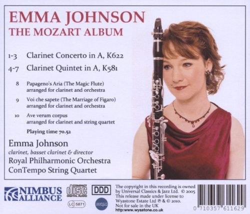 Wolfgang Amadeus Mozart Mozart Album (CD)