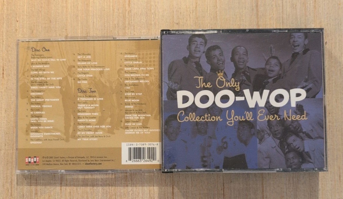 The Only Doo-Wop Collection You'll Ever Need CD 2-Discs Various Shout Factory