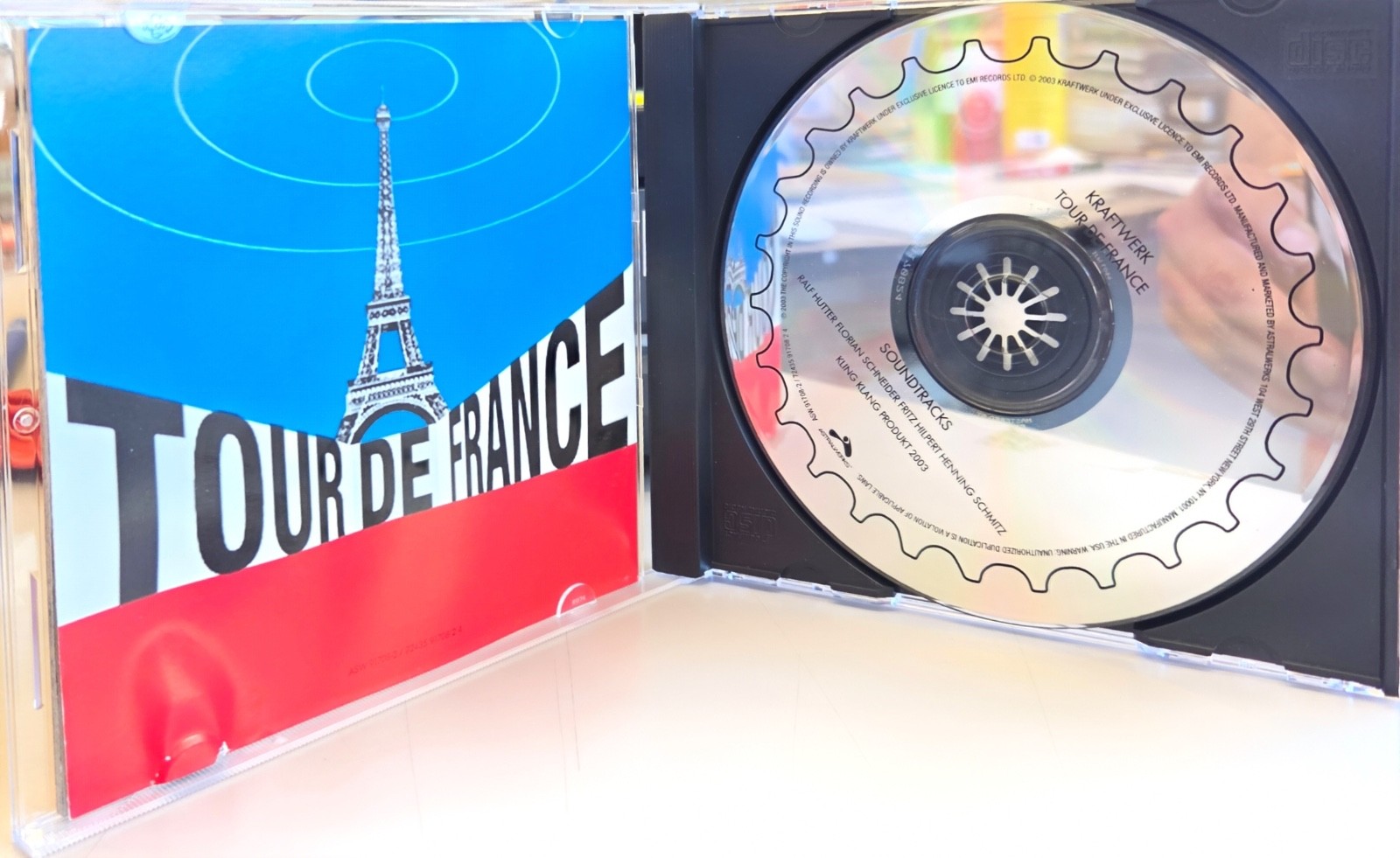 Kraftwerk - Tour De France Soundtracks (2003, Astralwerks) CD VG