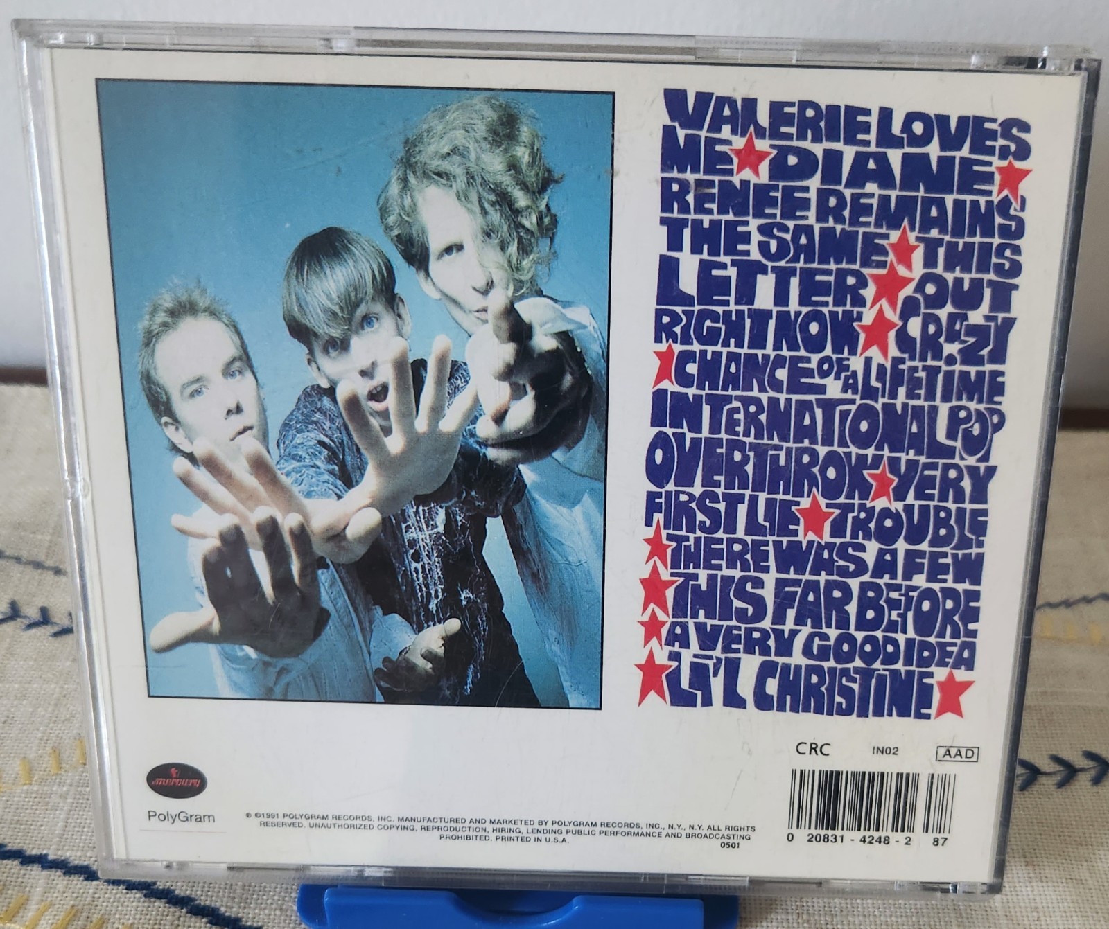 International Pop Overthrow by Material Issue Alternative Rock/Power Pop CD